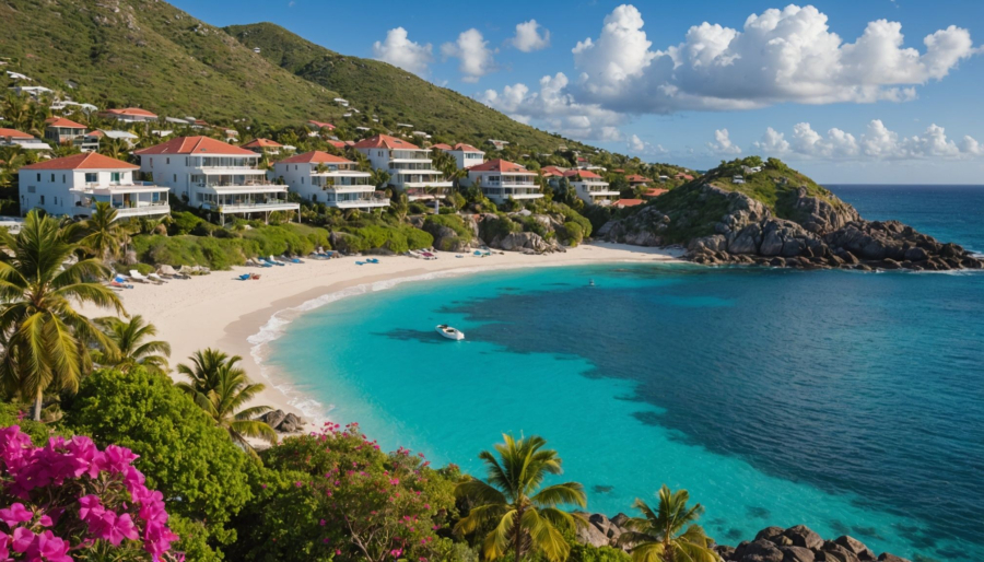 Beachfront neighborhoods in st barts: where to find the best houses for sale